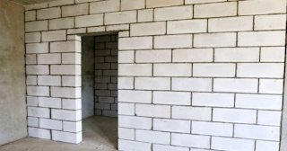 Перегородки из газобетона от 2071 рублей - возведение и монтаж в клине