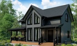 Проекты каркасных домов с террасой от 3624 рублей | Строй-Кли