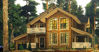 Строительство из двойного бруса под ключ Клин цены от 12943 руб.