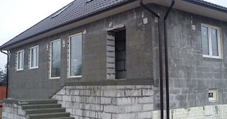 Фасад из газобетона для дома в клине - Строй-Кли, качественная отделка от 2071 руб.